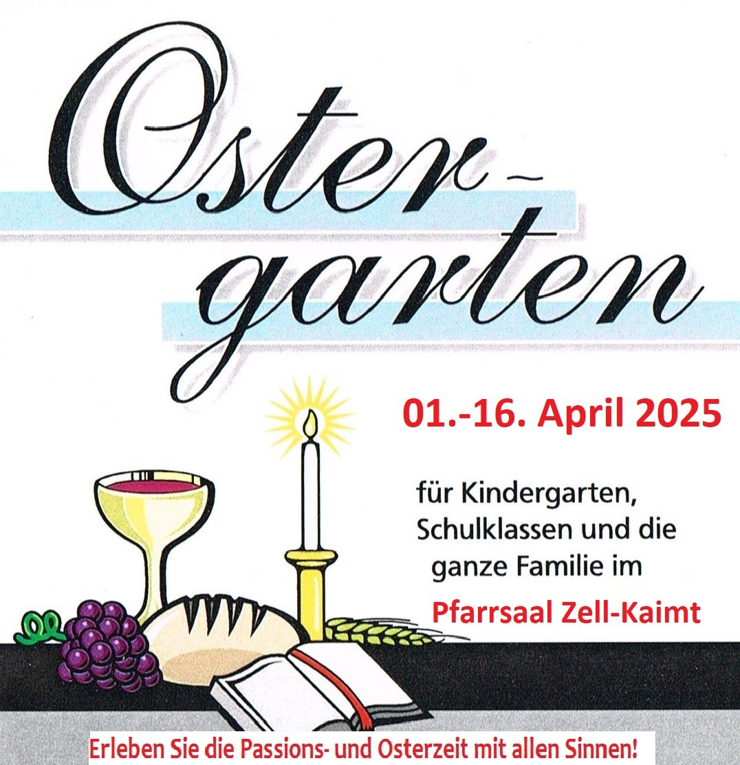 Ostergarten Plakat 2025